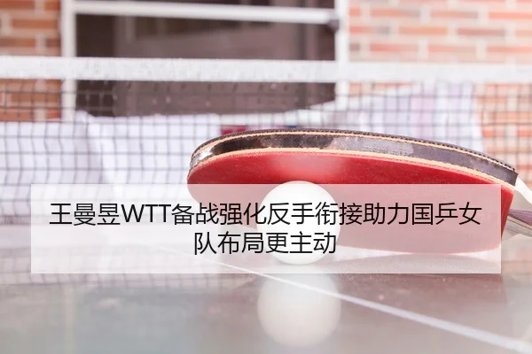 王曼昱WTT备战强化反手衔接助力国乒女队布局更主动